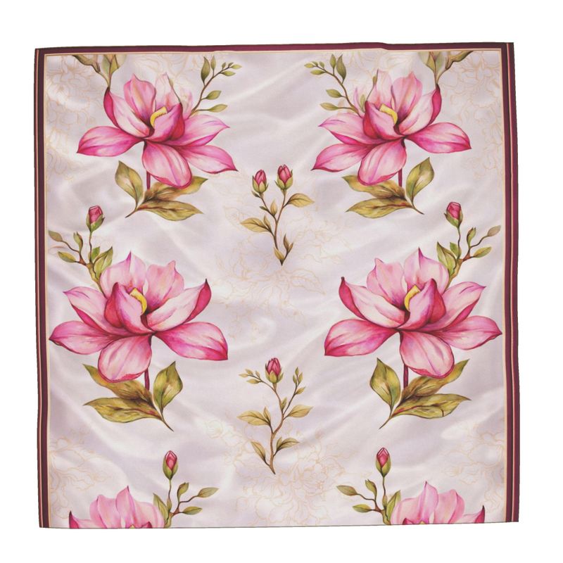 MAGNOLIA Silk Scarf