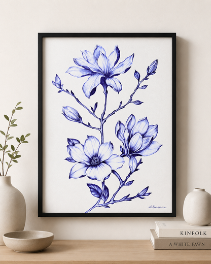 MAGNOLIA IN BLU